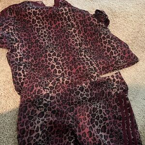 Adidas plus size short set.